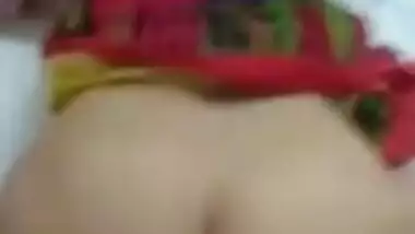 Big Ass Saree Aunty Doggy