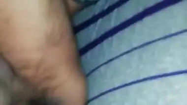 Sexy bitch riding dick of her BF MMS video