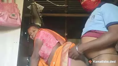 Village couple fucks in desi sex when the son is around