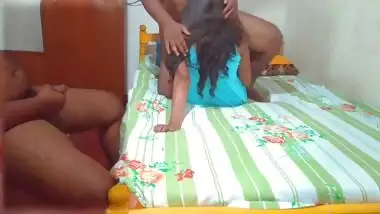 Husband Fucking Wife With His Friend - Sri Lanka Threesome