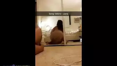 NRI Bitch Heavy Fingering in Shower