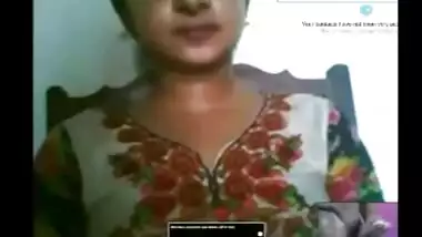 Desi girl video call with lover