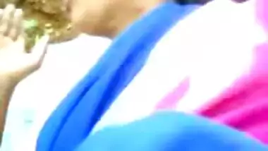 Horny Indian couple fucking in the woods.