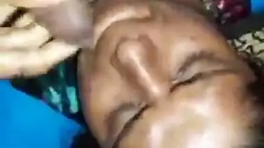 Indian aunty cum facial sex video