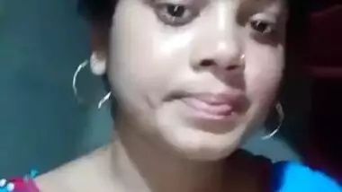 Unsatisfied Bengali housewife showing pussy