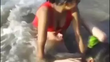 real indian fun at the beach