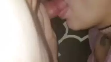 Sucking 18 y/o friend's cock