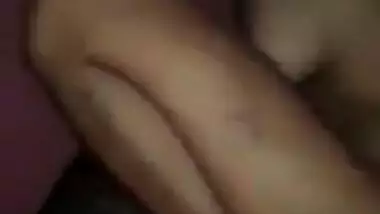 MMS video of XXX sized dick fucking teen Desi girl in mouth and pussy