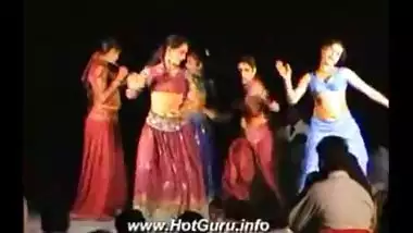 Telugu Hot Girls Night stage dance