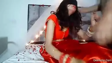 Indian wife show boobs on honeymoon