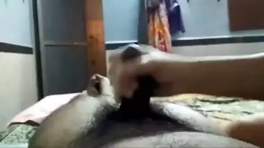 Horny Indian Bhabhi Blowjob and Cum