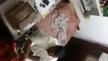 Tamil aunty boob press by boss in office hidden cam