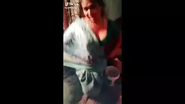 Indian cute girl vert hot tiktok video-7