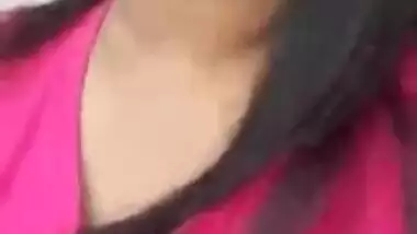 Desi Babe Showing Her Boobies in Bra