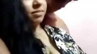 Beauty Teen Getting Boobs pressed by Lover