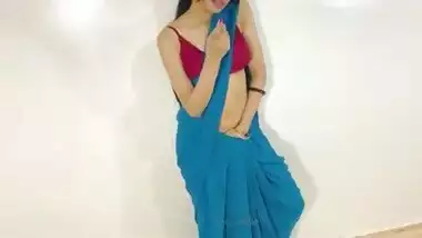 Desi wife romantic sex in saree.