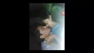 Village college teen’s hot kissing session