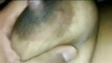 Indian wife tit milked 