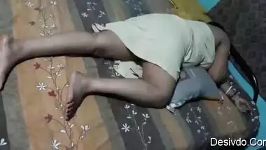 sanjana aunty sleeping in petticoat after long fuck