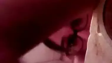 Girl spying on her stepmom having nude bath