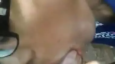 Gf Sucking boyfriend dick in jungle