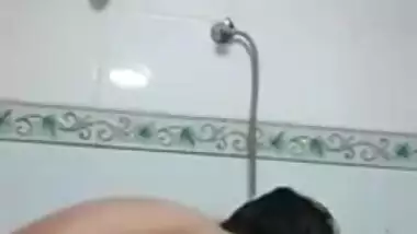 sexy skinny nepali in shower