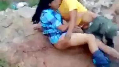 Sexy Nepali Girl Caught Having Sex In Mountain