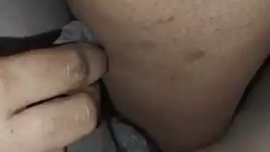 Wife playing with cock2