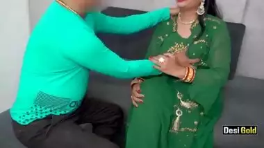 Boss Fucks Big Busty Indian Bitch During Private Party With Hindi