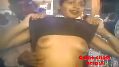 Nip slip of Tamil girl while changing clothes