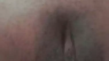 Virgin clean shaved pussy girl fingering