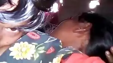 Horny Indian Wife Boob sucking