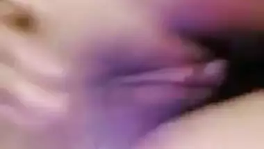 Beautiful Pakistani girl fingering asshole