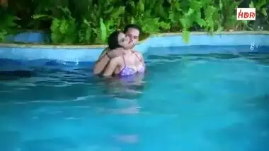 Masala sex of Devar and Bhabhi in swimming pool