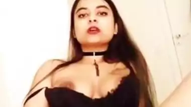 Indian plays with herself