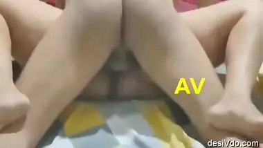 Desi Wife Fucking with Husband Friend And loud moaning with talking part 1