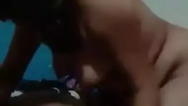 Dick is hard so Desi charmer gets on top of BF for XXX cock-riding