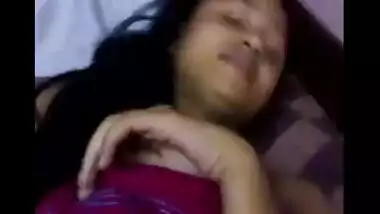 Amateur shy girl from Noida exposed by bf during home sex