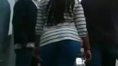 Candid Indian Desi Girl - BBW Big Round Ass 