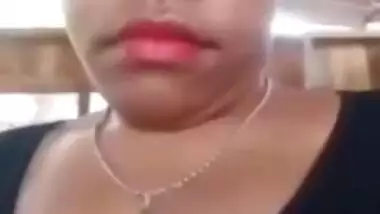 Milf Showing Boobs On Video call