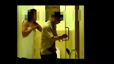 Kinky Muslim wife sex mms of teasing hotel staff