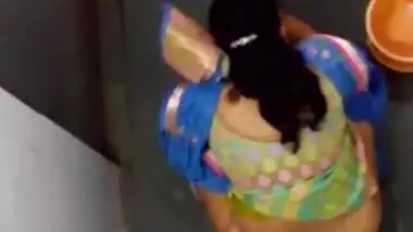 Desi Bhabi Pissing In Restroom