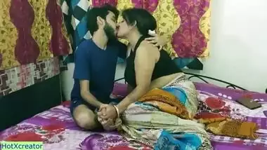 Indian new Milf stepmother and teen stepson amazing hot sex! with clear hindi audio