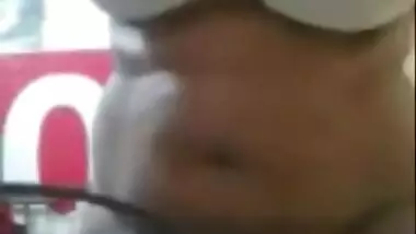 Horny bhabhi fingering on video call