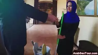 Delightful Arab babe gets teased and fucked by some rich dude