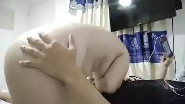 My Stepbrother Is Playing With His Cell Phone But I Cant Wait To Ride His Cock