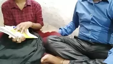 Indian college girl hard fucking in teacher