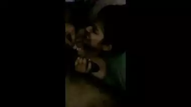 Desi jawan bhabi giving blowjob to her devar