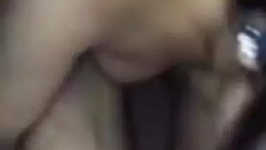 DU girl blowjob to boyfriend