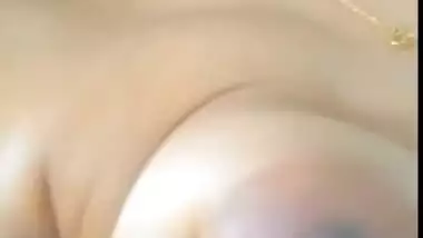 Desi Horny Girl Pressing Boob